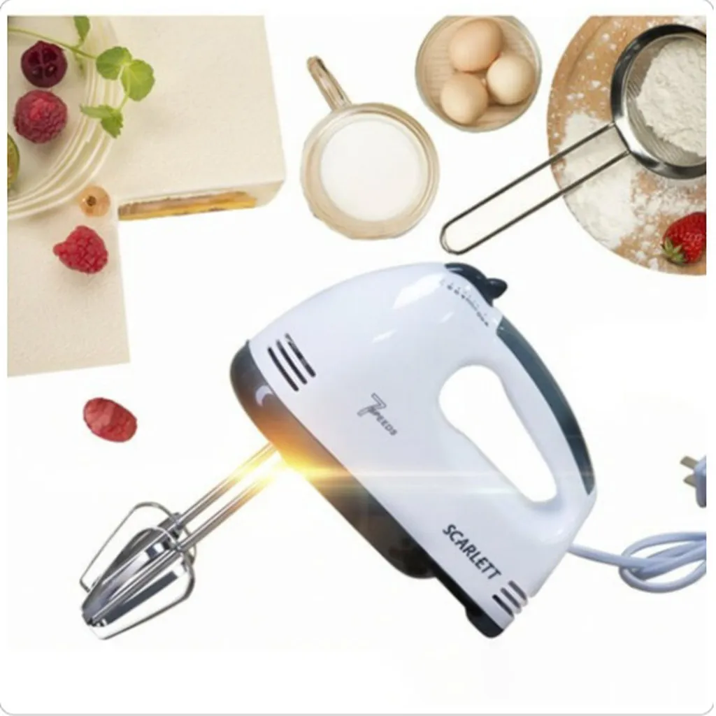 Alternative view of Máy Đánh Trứng Scarlett Cầm Tay 7 Tốc Độ Cực Mạnh Ctb183 - Bechip