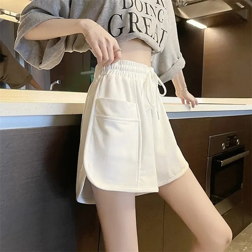 Quần Đùi Nữ Chất Da Cá Phối Túi To, Mẫu Mới Nhiều Màu Cực Xịn Sldcq59 - Diepchi Fashion
