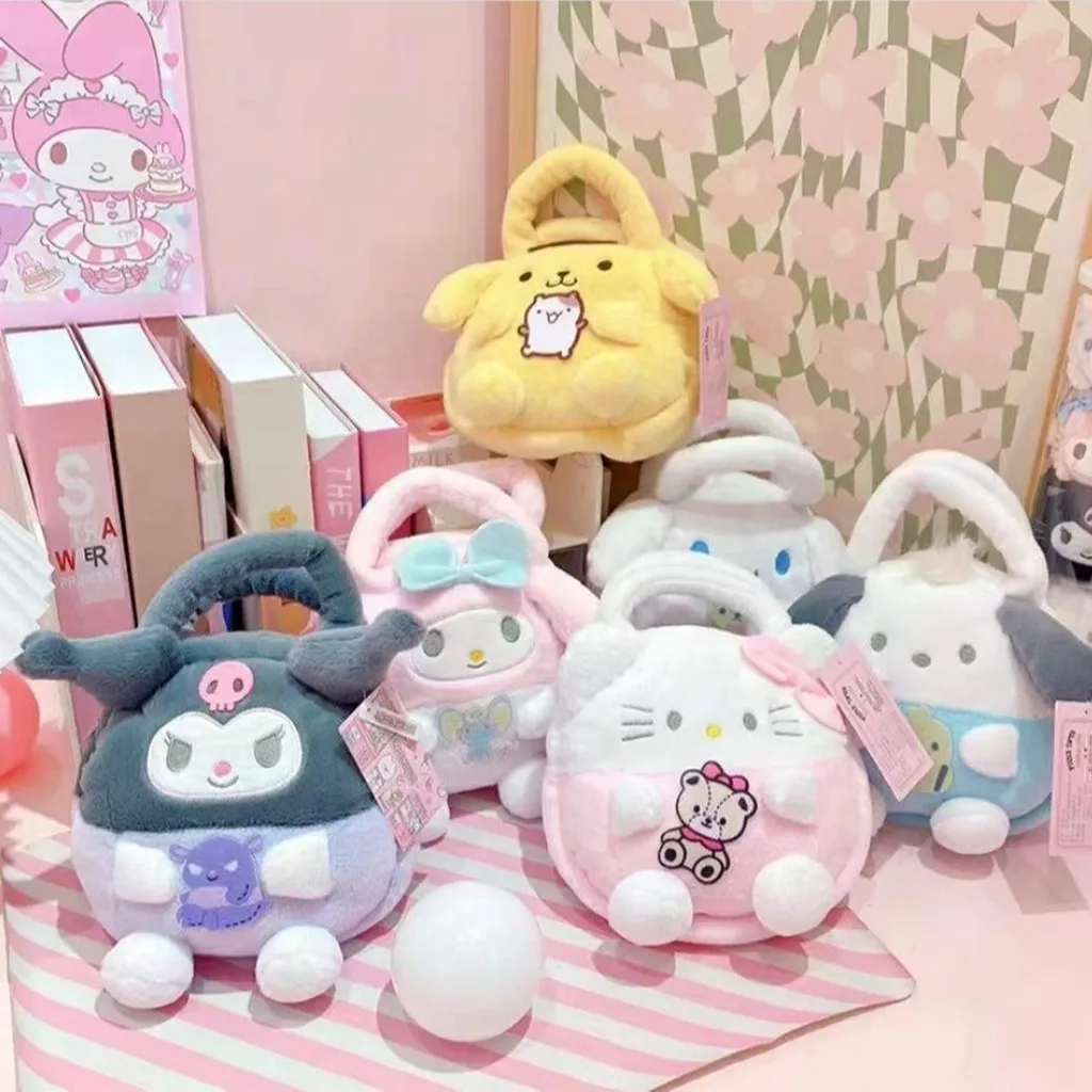 Alternative view of Túi Xách Mini Sanrio Kuromi Nhồi Bông Đựng Điện Thoại Kiểu Dáng Hoạt Hình Dễ Thương Cho Bé - Dmastore