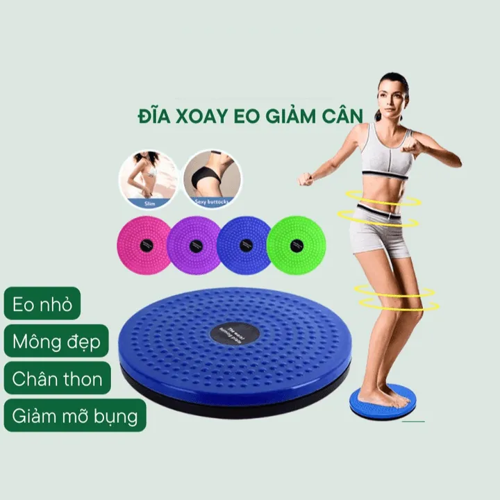 Dụng Cụ Xoay Eo Tròn - Su