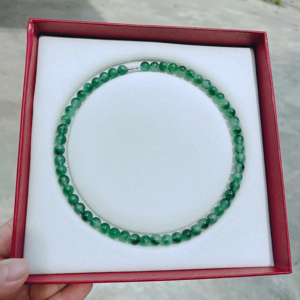 Alternative view of Vòng Cổ Thạch Anh Rêu 8 Ly Thiên Nhiên - Thắng Giang