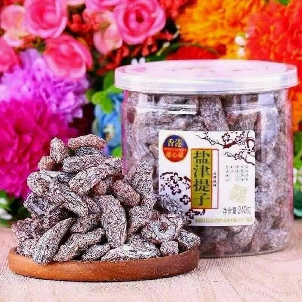 Ô Mai Xí Muội Nho Muối Đài Loan Hủ 240gr - Minh Ngọc