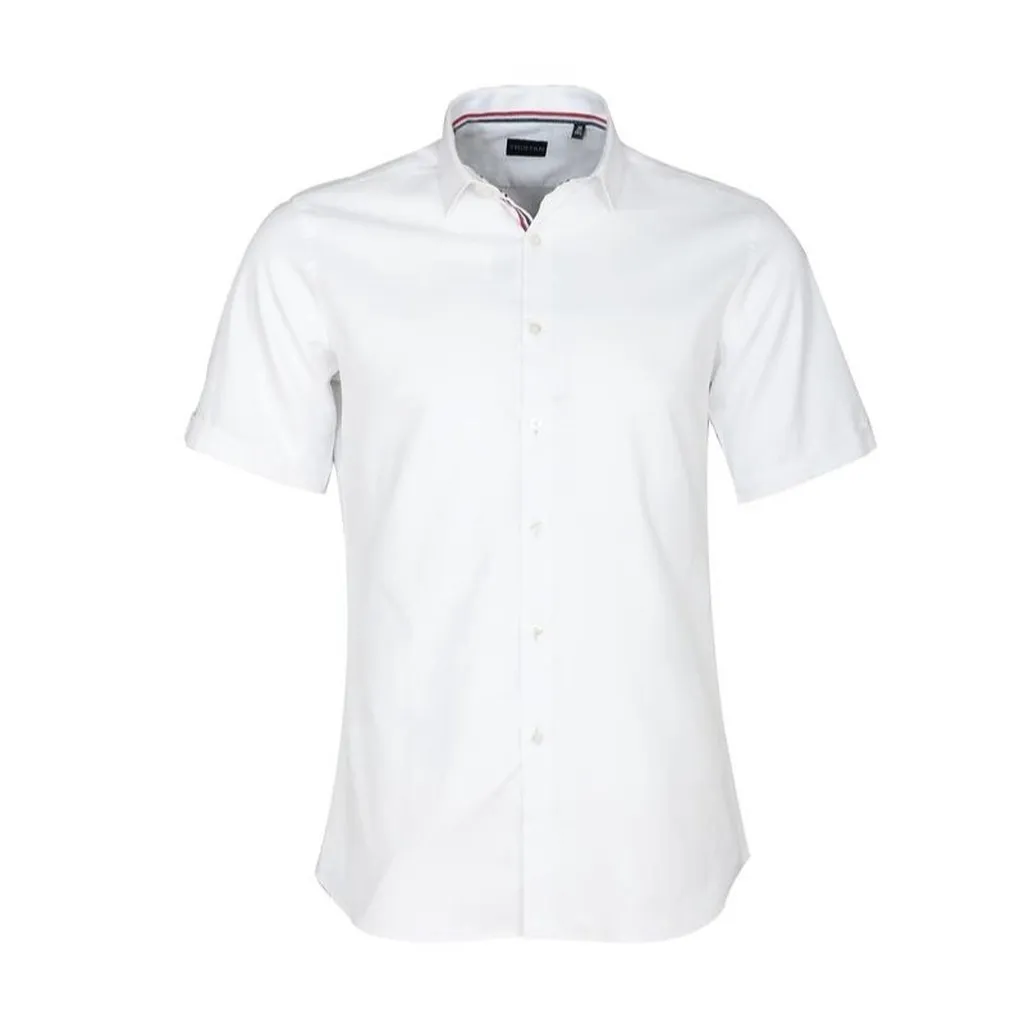 Áo Sơ Mi Ngắn Tay Nam Tuto5 Menswear Công Sở Chất Đẹp Slim Fit Short Sleeve Premium Shirt Chống Nhăn, Mát Mẻ - Tuto5