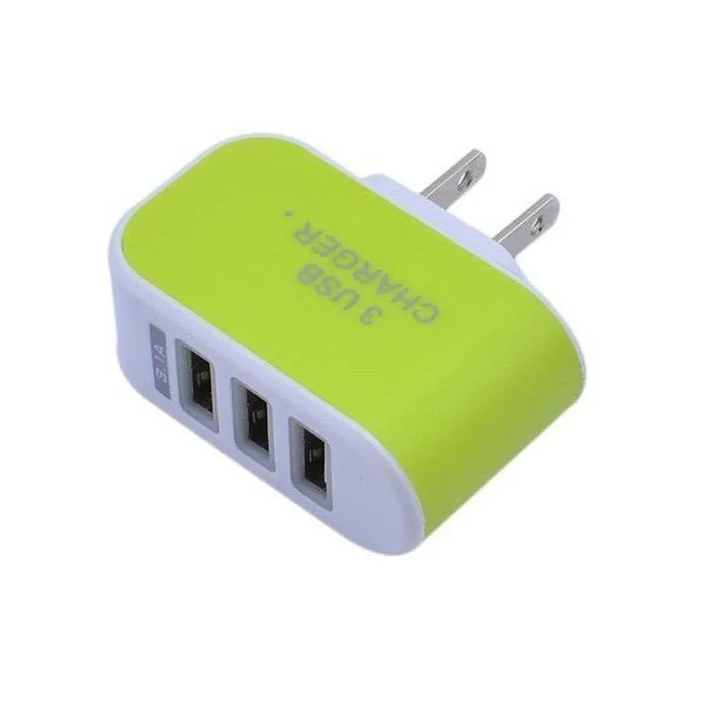 Alternative view of Củ Sạc 3 Cổng Usb 3.1a - Silver