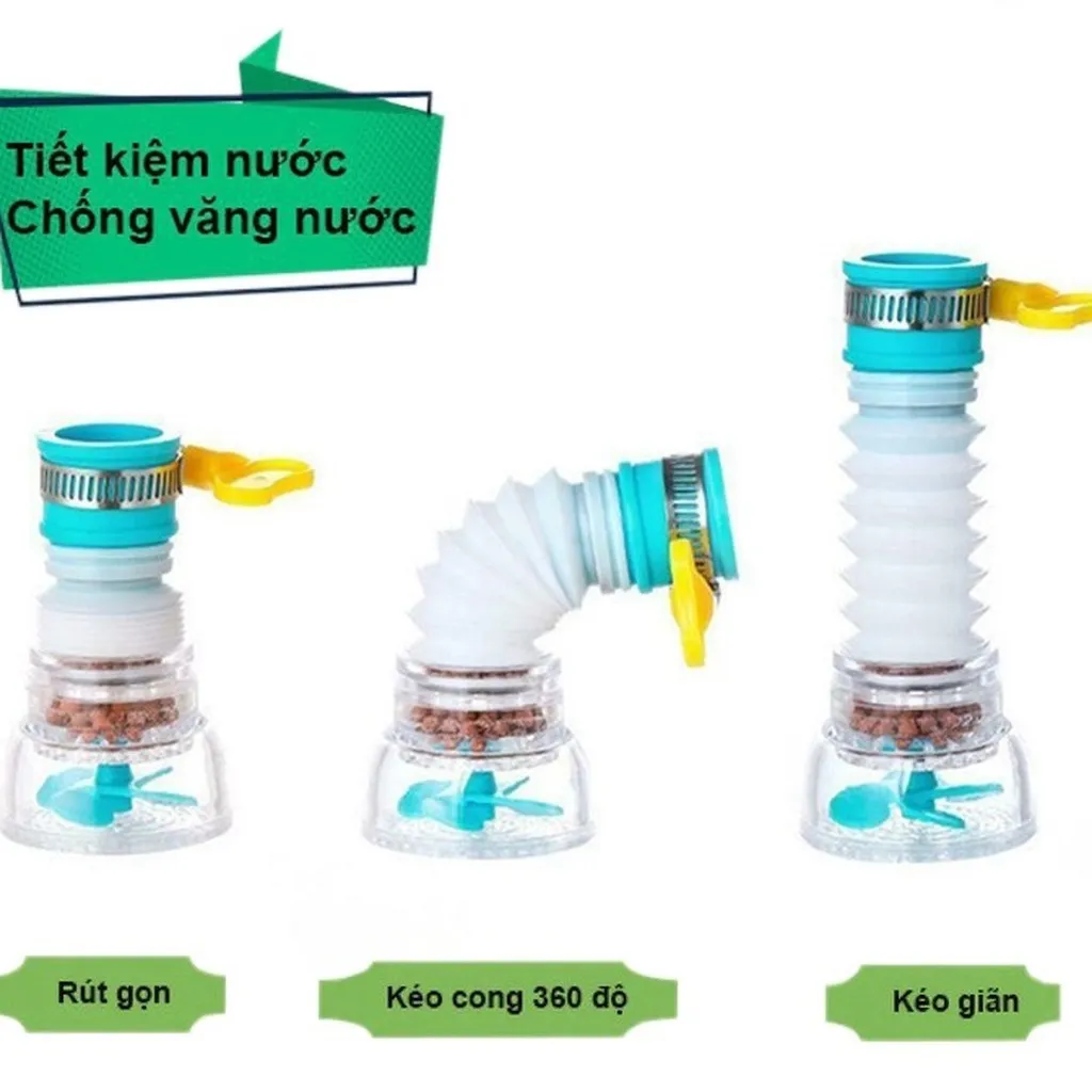 Alternative view of Đầu Vòi Lọc Nước Rửa Bát Tăng Áp Xoay 360 Độ - Gdn