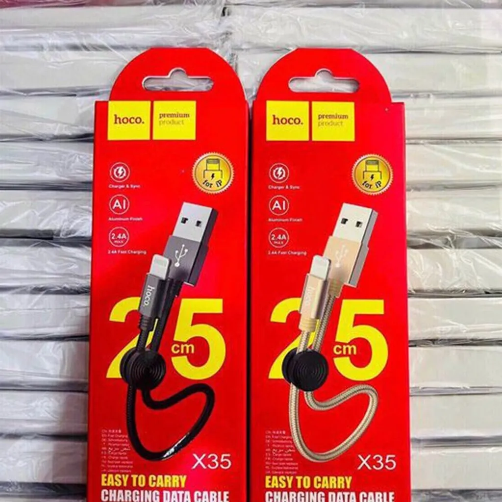 Alternative view of Cáp Sạc X35 - Chính Hãng Hoco , Cho Smartphone, Cài Móc Treo Chìa Khóa, Công Nghệ Sạc Nhanh - Seashop
