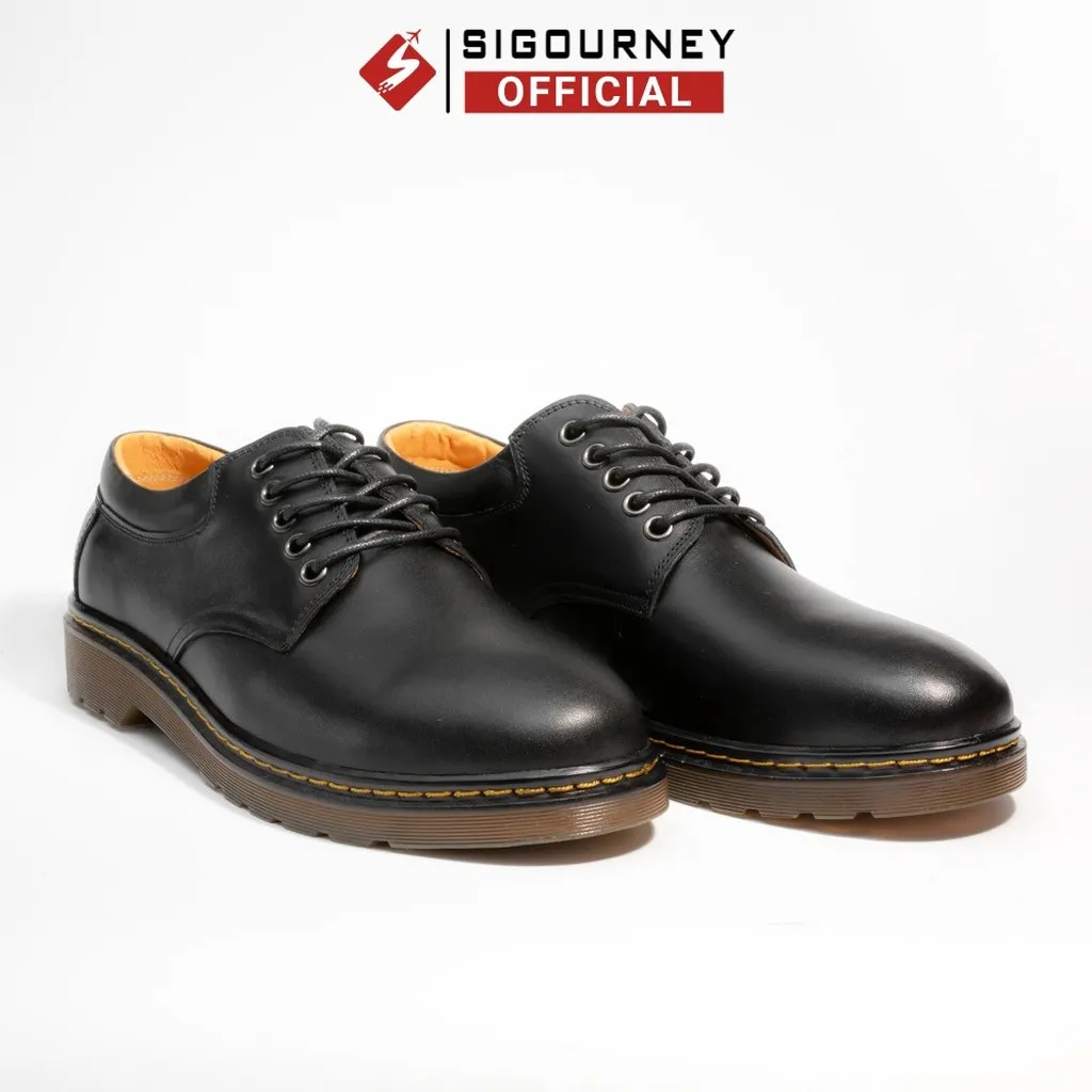 Giày Derby Da Bò Nappa Đế Kếp Cao Cấp Sdr06 - Sigourney