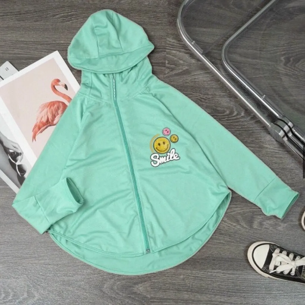 Áo Chống Nắng Dáng Cánh Dơi In Hình Mặt Cười Cho Bé Slcxan30 - Chipxinhxk