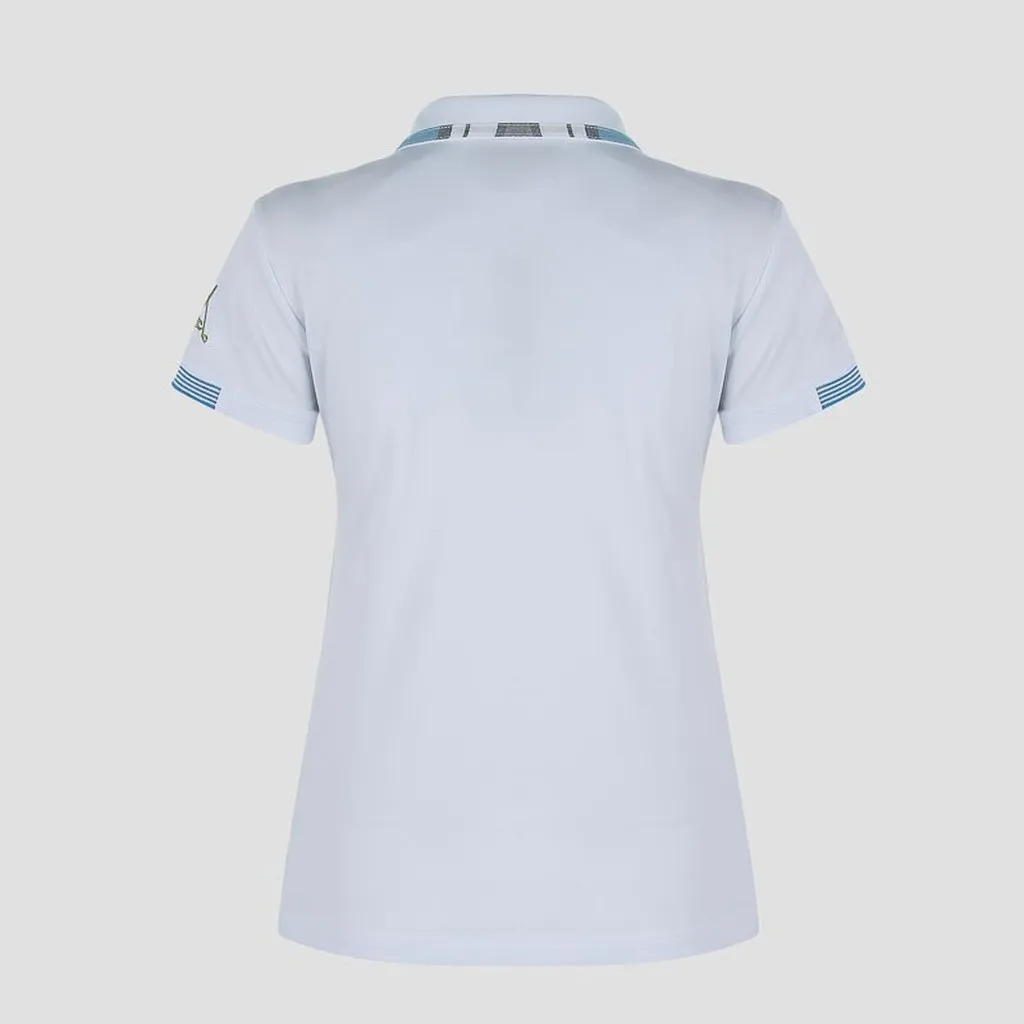Alternative view of Áo Thun Thể Thao Nữ Cổ Vải Trắng Cl1606778 - Colo Store