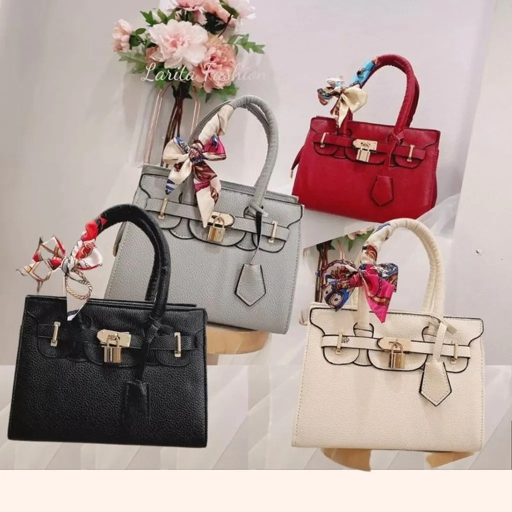 Túi Xách Công Sở Nữ Đeo Chéo Nữ Tặng Kèm Khăn Lụa Sang Trọng - Larita Fashion