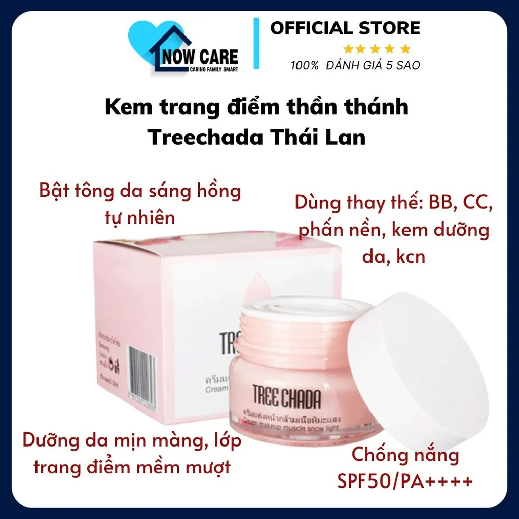 Kem Trang Điểm Thần Thánh Thái Lan - Treechada