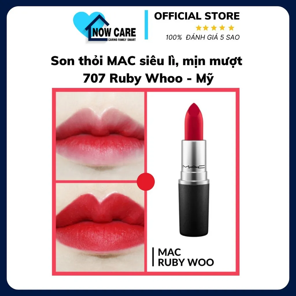 Son Siêu Lì Mịn Mượt Ruby Whoo - M.a.c