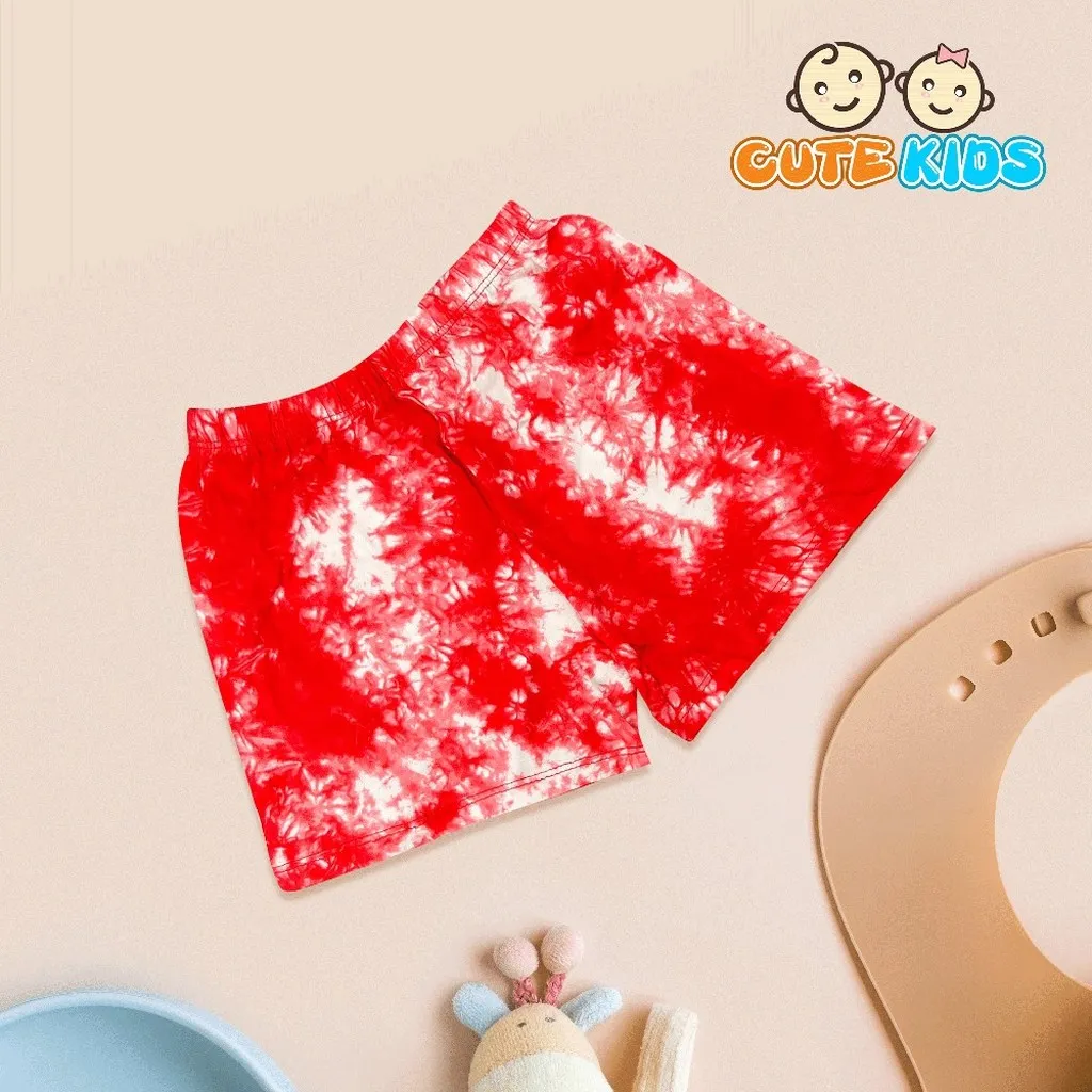 Alternative view of Quần Đùi Ngắn Cho Bé Gái Họa Tiết Bông Từ 09-20kg