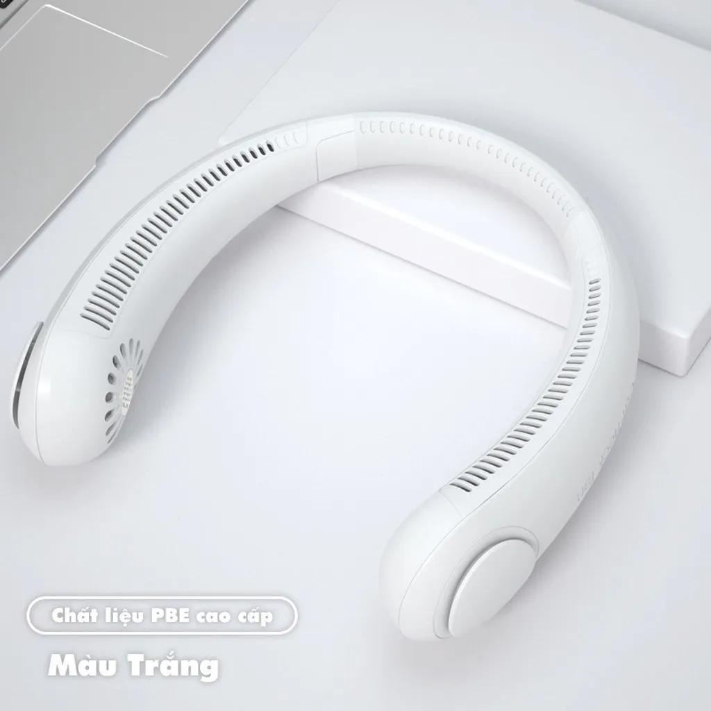 Alternative view of Quạt Đeo Cổ Parrot Usb Mini Tích Điện Không Cánh Tiện Lợi, Thời Trang, Dáng Thể Thao Gd032 - Lady's Passion