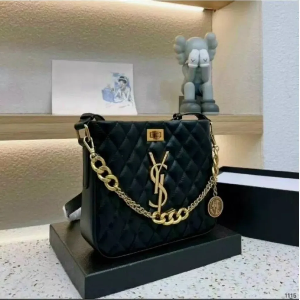 Alternative view of Túi Xách Nữ Ysl Bản 2 Dây Phối Đồ Siêu Basic Wh81 - Winnie House