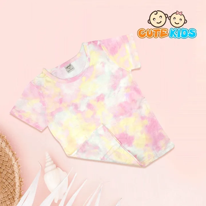 Áo Thun Tay Ngắn Cổ Tròn In Họa Tiết Thời Trang Mùa Hè Cho Bé Trai Từ 09-23kg