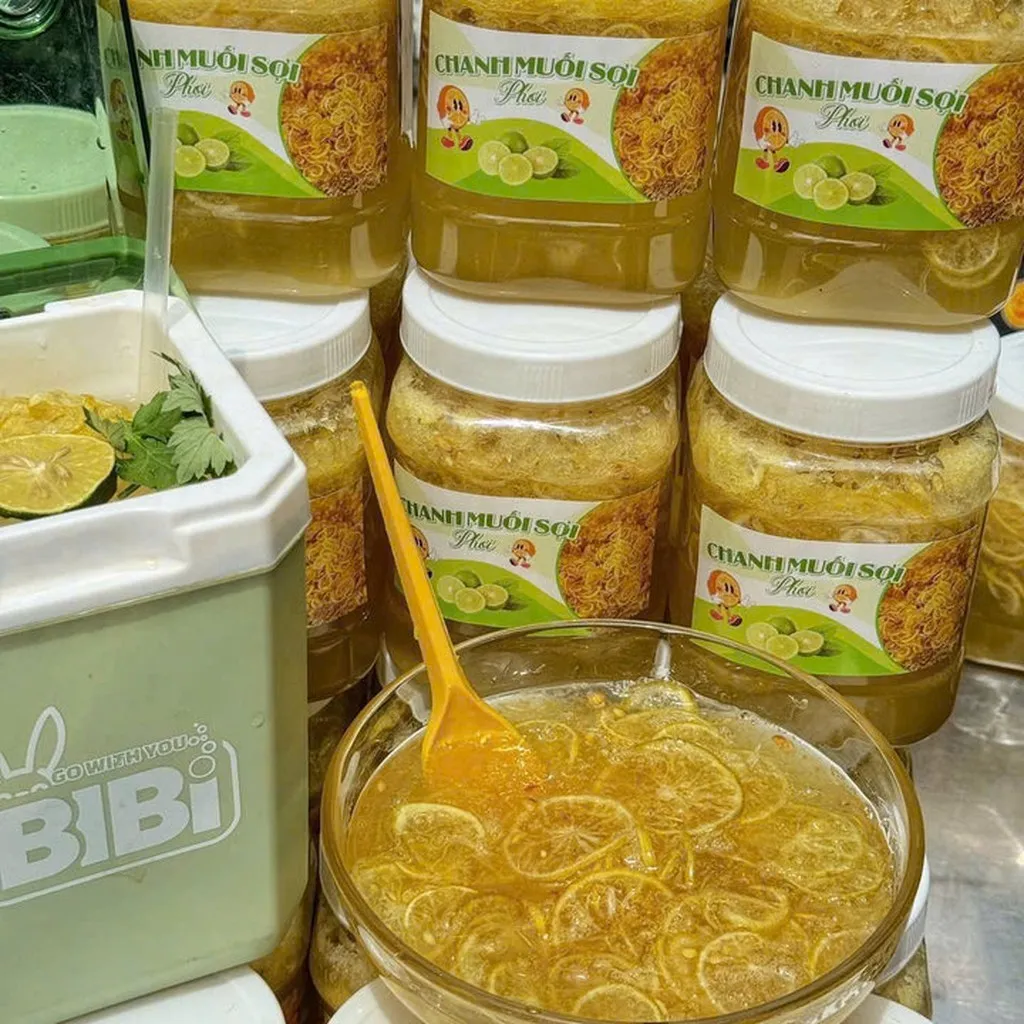 Chanh Muối Sợi Phơi Siêu Đậm Đặc 1kg, Hương Vị Quê Nhà - Winnie House