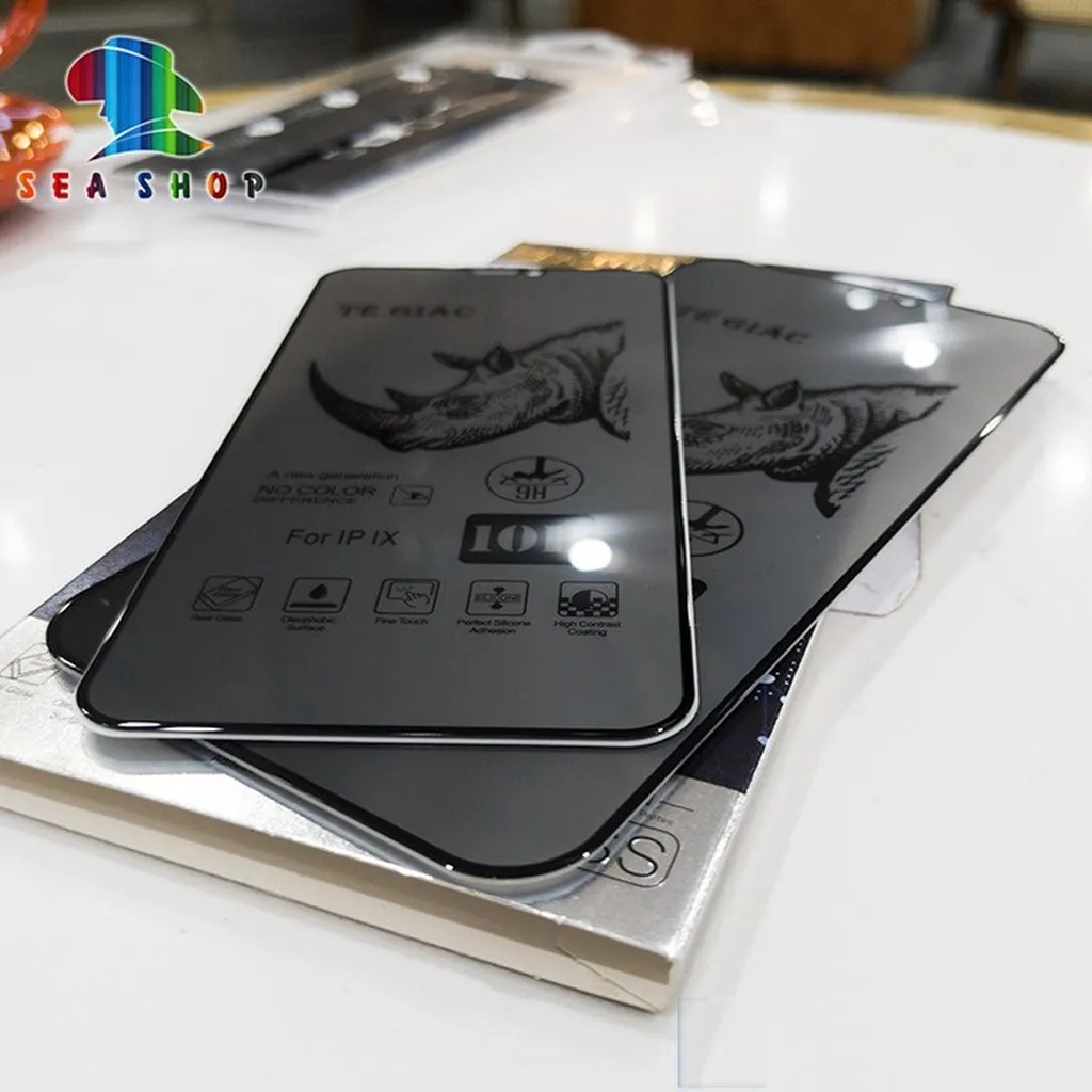 Alternative view of Kính Chống Nhìn Trộm Vivo Y15a, Y15s, Y16, Y19, Y20, Y20s, Y20i- Hiệu Tê Giác - Full Màn Hình , Cảm Ứng Mượt Mà, Độ Cứng 9h - Seashop