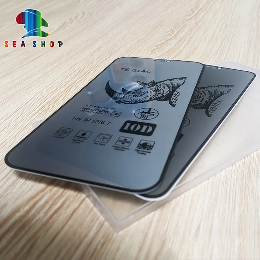 Alternative view of Kính Chống Nhìn Trộm Vivo V11, V11i, V11 Pro- Hiệu Tê Giác - Full Màn Hình , Cảm Ứng Mượt Mà, Độ Cứng 9h - Seashop