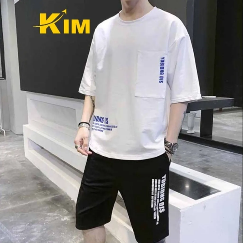 Alternative view of Đồ Bộ Nam Nữ In Ydbidng Djs Chất Thun Lưới Mè - Kim
