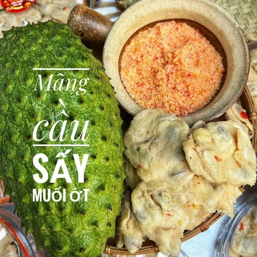 Mãng Cầu Sấy Muối Ớt, Đậm Chất Hương Quê - Winnie House