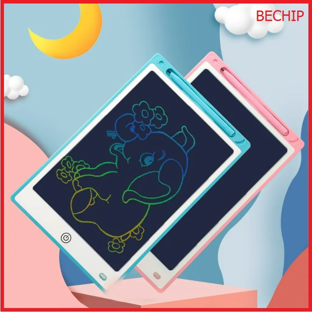 Bảng Tự Xóa, Bảng Viết Vẽ Thông Minh Lcd Tự Xóa Cho Bé 8.5inch Ctb185 – Bechip