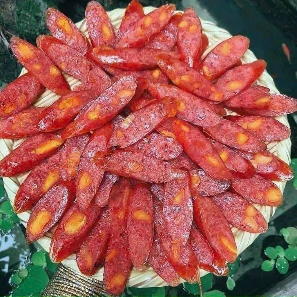 Alternative view of Lạp Xưởng Tôm Trứng Muối 500g Siêu Sạch Siêu Ngon - Winnie House