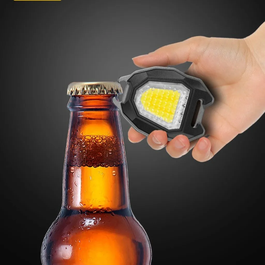 Alternative view of Móc Khoá Đèn Led Mini Cob Siêu Sáng Có Còi Hú, Nam Châm, Bật Lửa, Mở Bia, Giá Đỡ Điện Thoại, Pin Khoẻ Bản Ver 2 Cực Kỳ Cao Cấp Và Tiện Lợi Gd062 - Lady's Passion