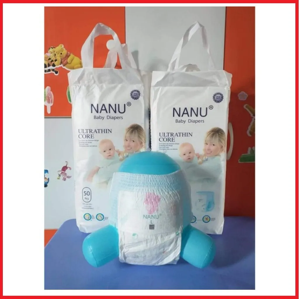 Alternative view of Túi 50 Miếng Bỉm Nanu Baby Cao Cấp Cho Bé Ctb211 - Bechip