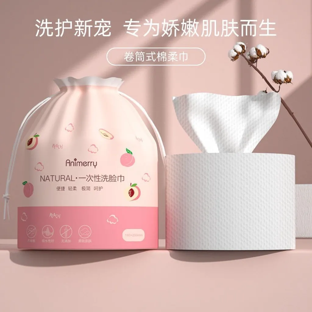 Khăn Mặt Khô Animerry Dùng 1 Lần Lau Khô, Lau Ướt , Giấy Lau Mặt Dùng Một Lần Loại Lớn Gd073 - Lady's Passion