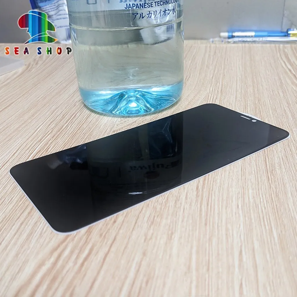 Alternative view of Kính Chống Nhìn Trộm Oppo F7, A3s, A12e, R15- Hiệu Tê Giác - Full Màn Hình , Cảm Ứng Mượt Mà, Độ Cứng 9h - Seashop