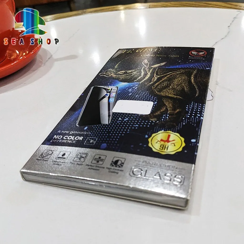 Alternative view of Kính Chống Nhìn Trộm Vivo Y81, Y81s, Y83- Hiệu Tê Giác - Full Màn Hình , Cảm Ứng Mượt Mà, Độ Cứng 9h - Seashop