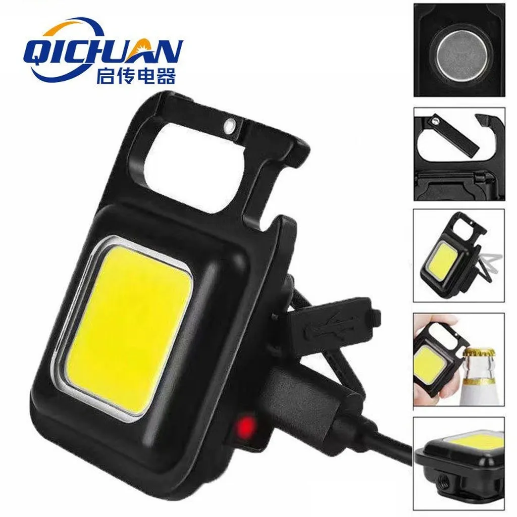 Alternative view of Móc Khóa Đèn Led Mini Siêu Sáng Sạc Tích Điện, Sử Dụng Liên Tục 3 Giờ Loại Cao Cấp Vỏ Nhôm Gd085 - Lady's Passion