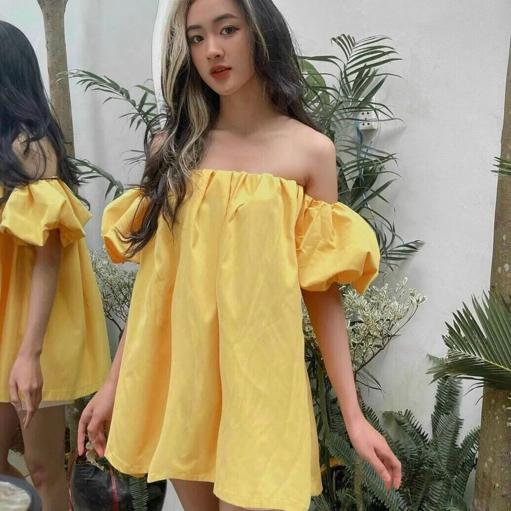 Áo Nữ Tay Phồng Bèo Nhúm Nữ Tính - Ausa House