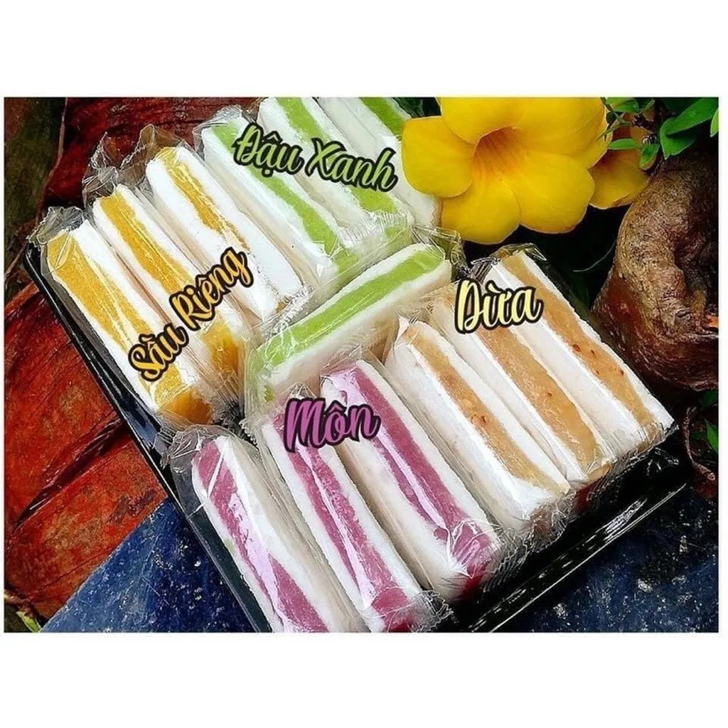Bánh In Cốt Dừa Tứ Vị Thơm Ngon Không Ngán 500g/hộp - Winnie House