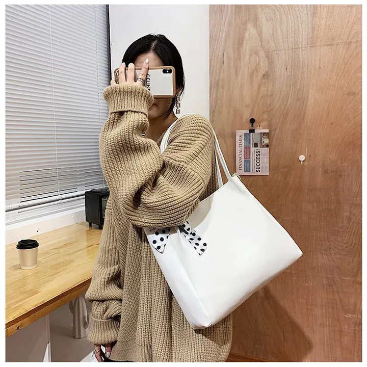 Alternative view of Túi Tone Nữ Đeo Chéo, Đeo Vai Công Sở Đựng A4 Tặng Kèm Dây Đeo Dài 408 - Larita Fashion