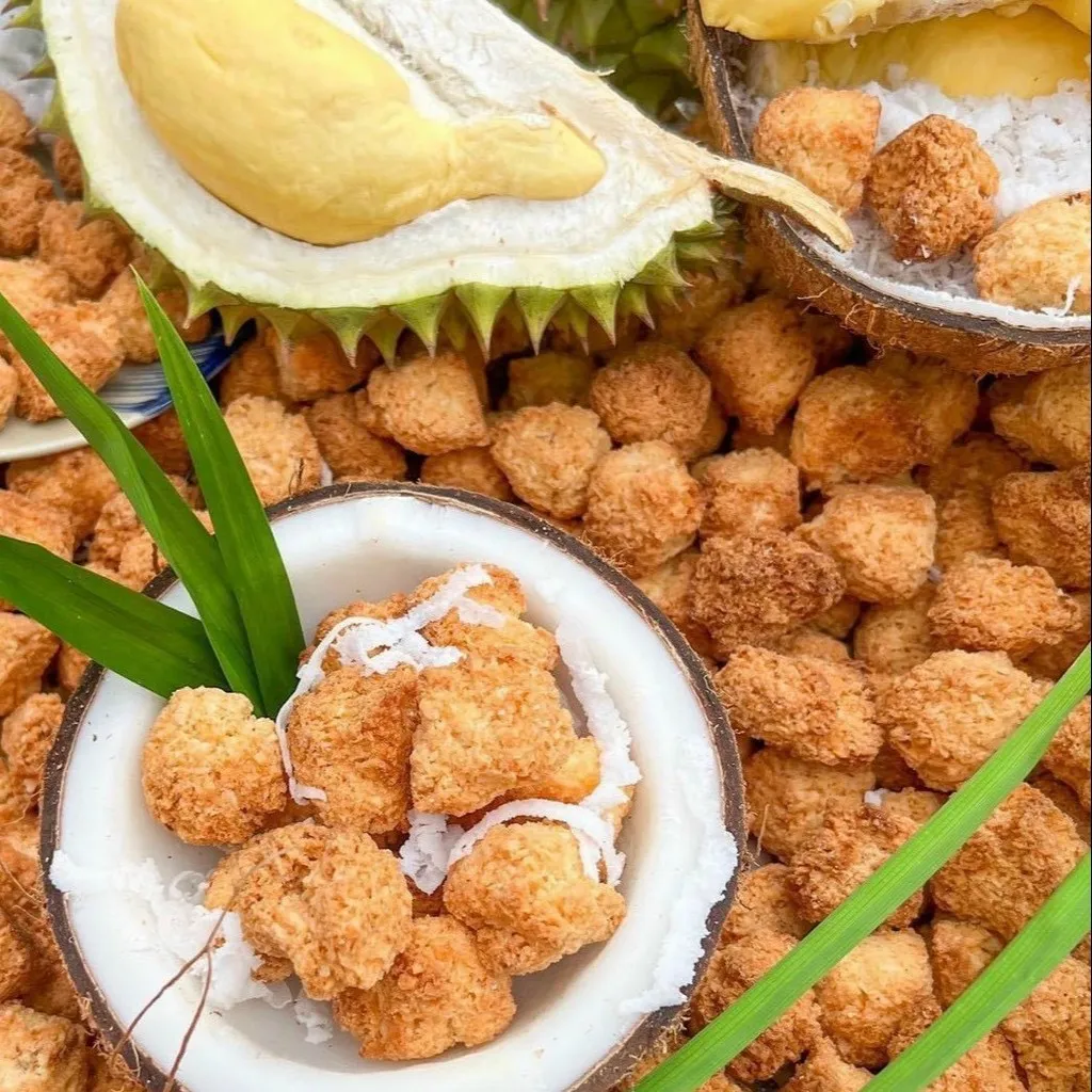 Alternative view of Bánh Bông Dừa Sầu Riêng 300g Mang Hương Vị Ngày Xưa - Winnie House