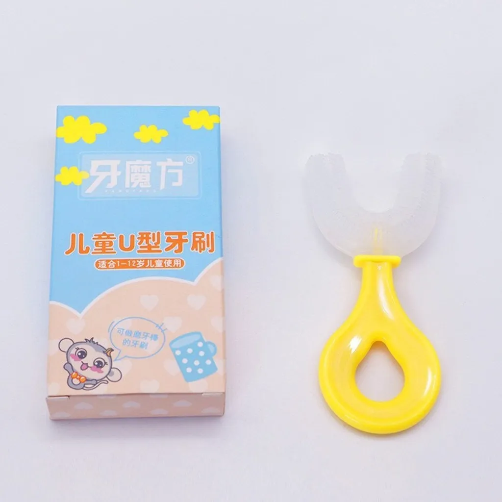 Alternative view of Bàn Chải Đánh Răng Silicon Hình Chữ U Cho Trẻ Em Bàn Chải Tập Đánh Răng Cho Bé Từ 2 Đến 6 Tuổi Gd146 - Lady's Passion
