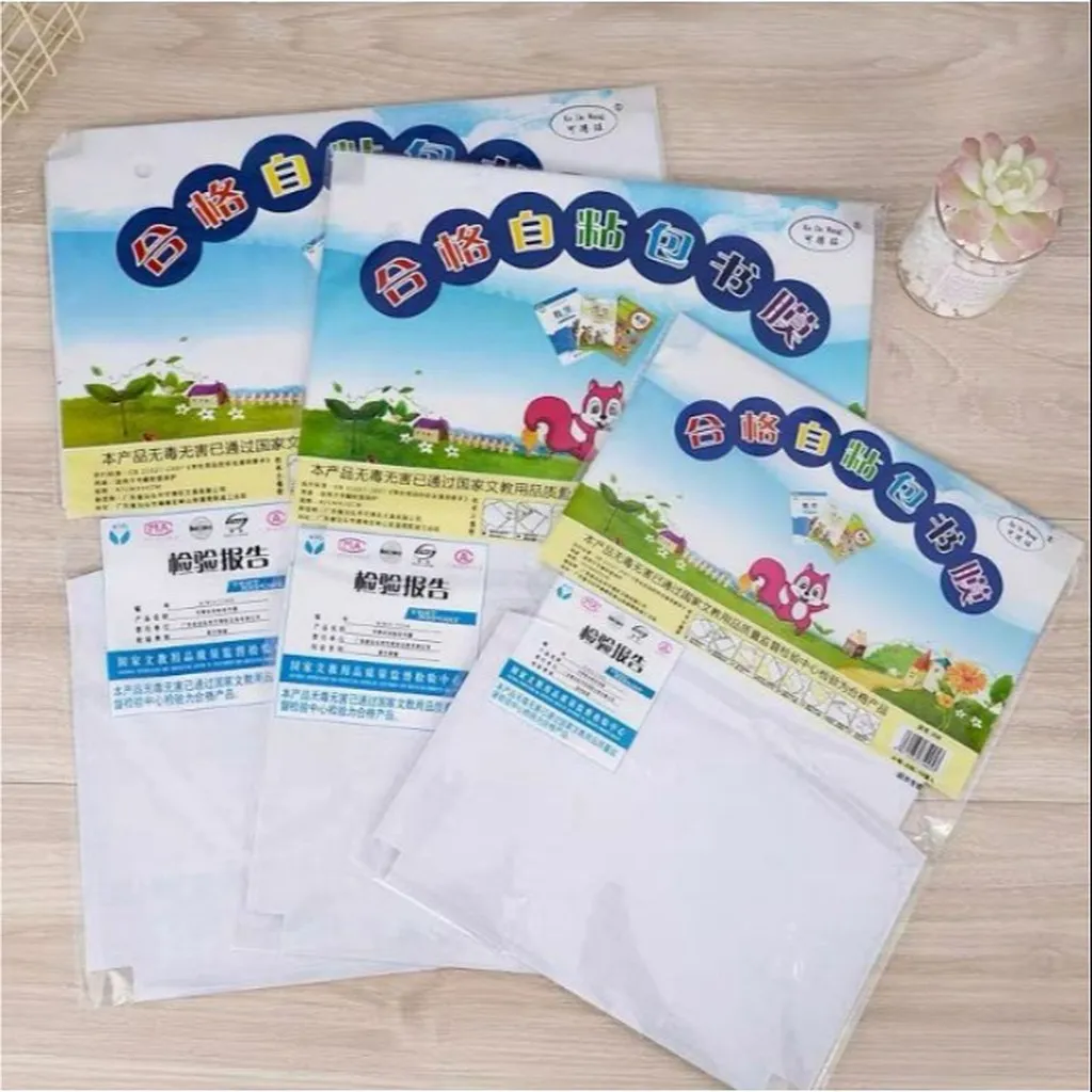Alternative view of Set 10 Tờ Decal Bọc Sách Vở 3d Chống Thấm Nươc Tặng Kèm 10 Nhãn Dán Ctb222- Bechip