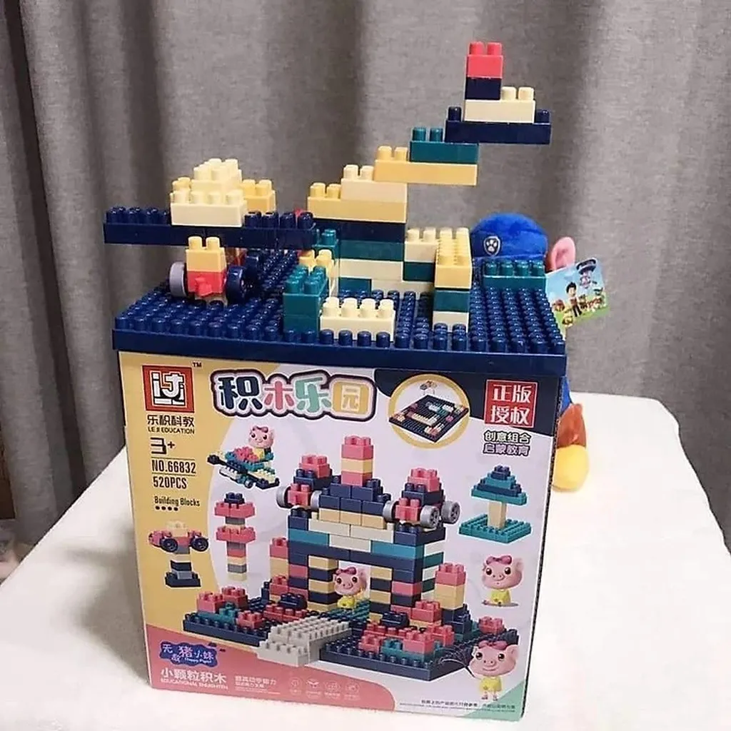 Alternative view of Đồ Chơi Xếp Hình, Bộ Lego 520 Chi Tiết Tháo Lắp Phát Triển Trí Tuệ Cho Bé Ctb223 - Bechip