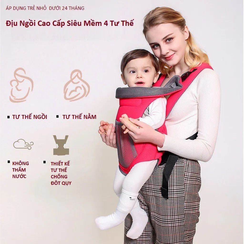 Địu Ngồi Cao Cấp Siêu Mềm 4 Tư Thế Gd179 - Lady's Passion