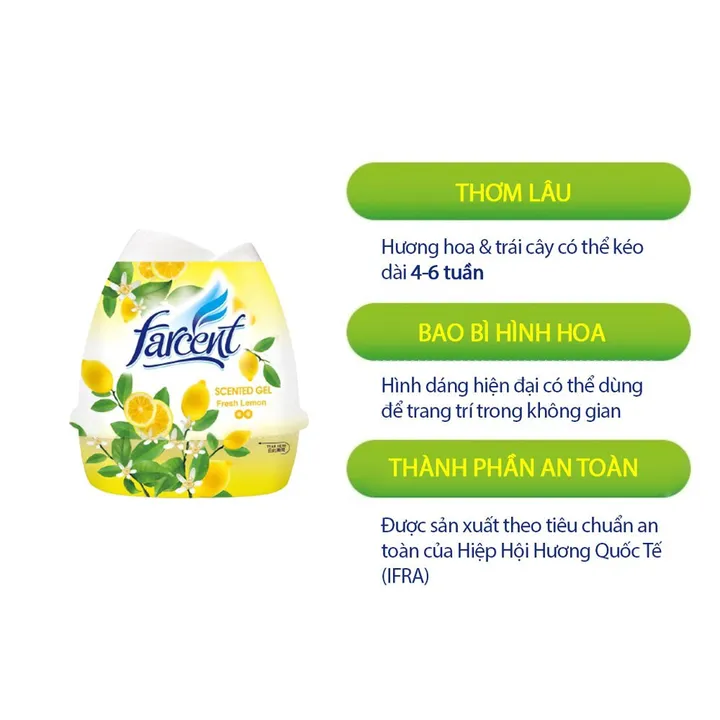 Alternative view of Combo 3 Hộp Sáp Thơm Farcent 200g - Farcent