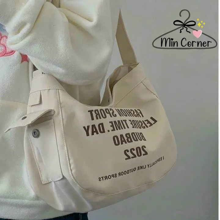 Túi Tote Unisex In Chữ Fashion Sport Mt103 - Min Corner