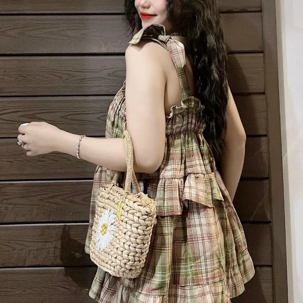 Alternative view of Áo 2 Dây Kẻ Dáng Babydoll Dễ Thương Gh90 - Be Yourself