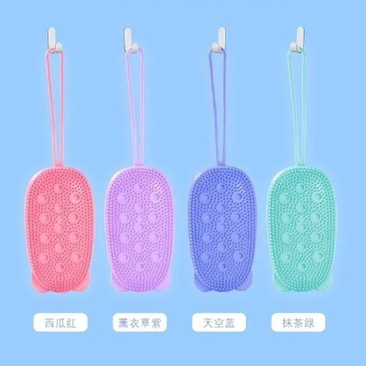 Bông Tắm Silicon Tạo Bọt 2 Mặt Siêu Mềm - Gdn