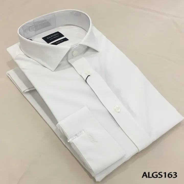 Alternative view of Áo Sơ Mi Dài Tay Trắng Algs163 - Aligro