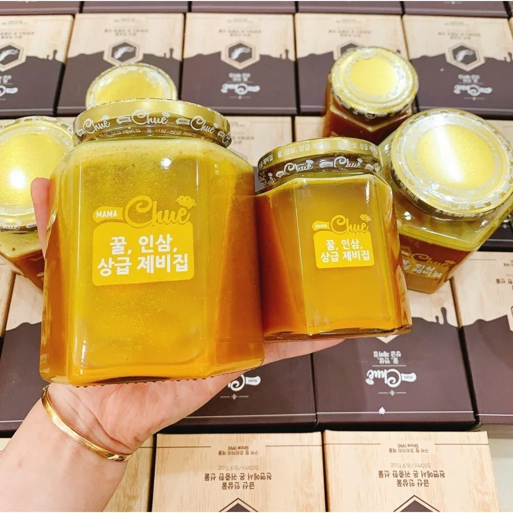 Alternative view of Hồng Sâm Nghệ Mật Ong Mamachue Chính Hãng Nghệ Sâm Mật Ong Hỗ Trợ Dạ Dày Đẹp Da Mua Hũ 500m Tặng Hũ 200ml - Mamachue