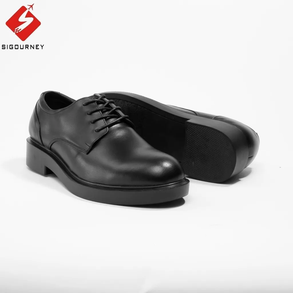 Alternative view of Giày Chunky Derby Da Bò Nappa Sig37 Phong Cách Trẻ Trung Thanh Lịch - Sigourney