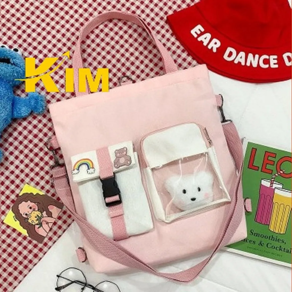 Túi Đeo Chéo 2 Kiểu Mica Phối Màu Tt05 - Kim