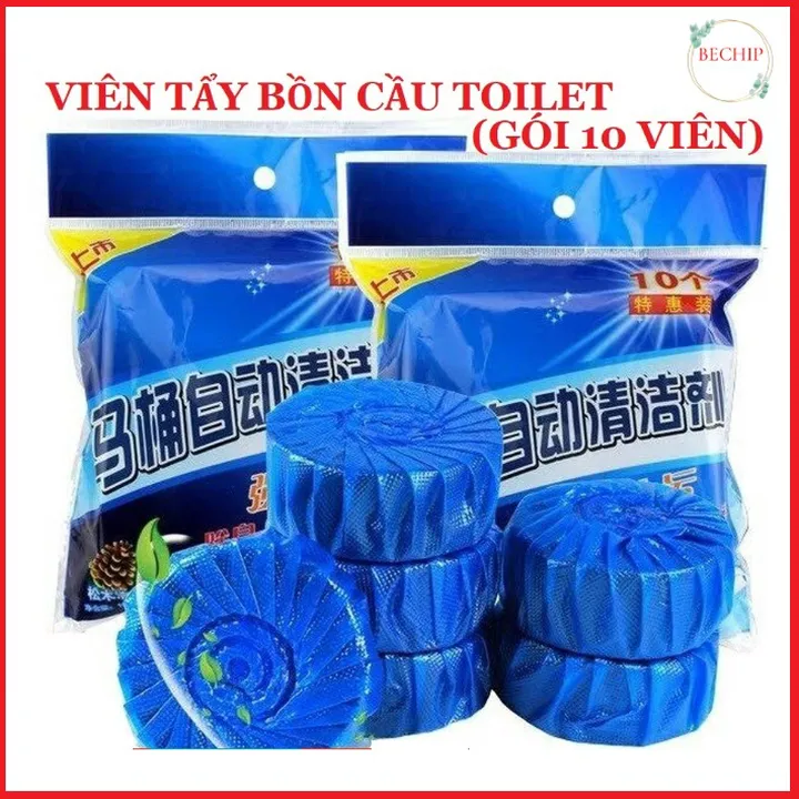 Túi 10 Viên Thả Bồn Cầu Khử Khuẩn Ctb236 - Bechip